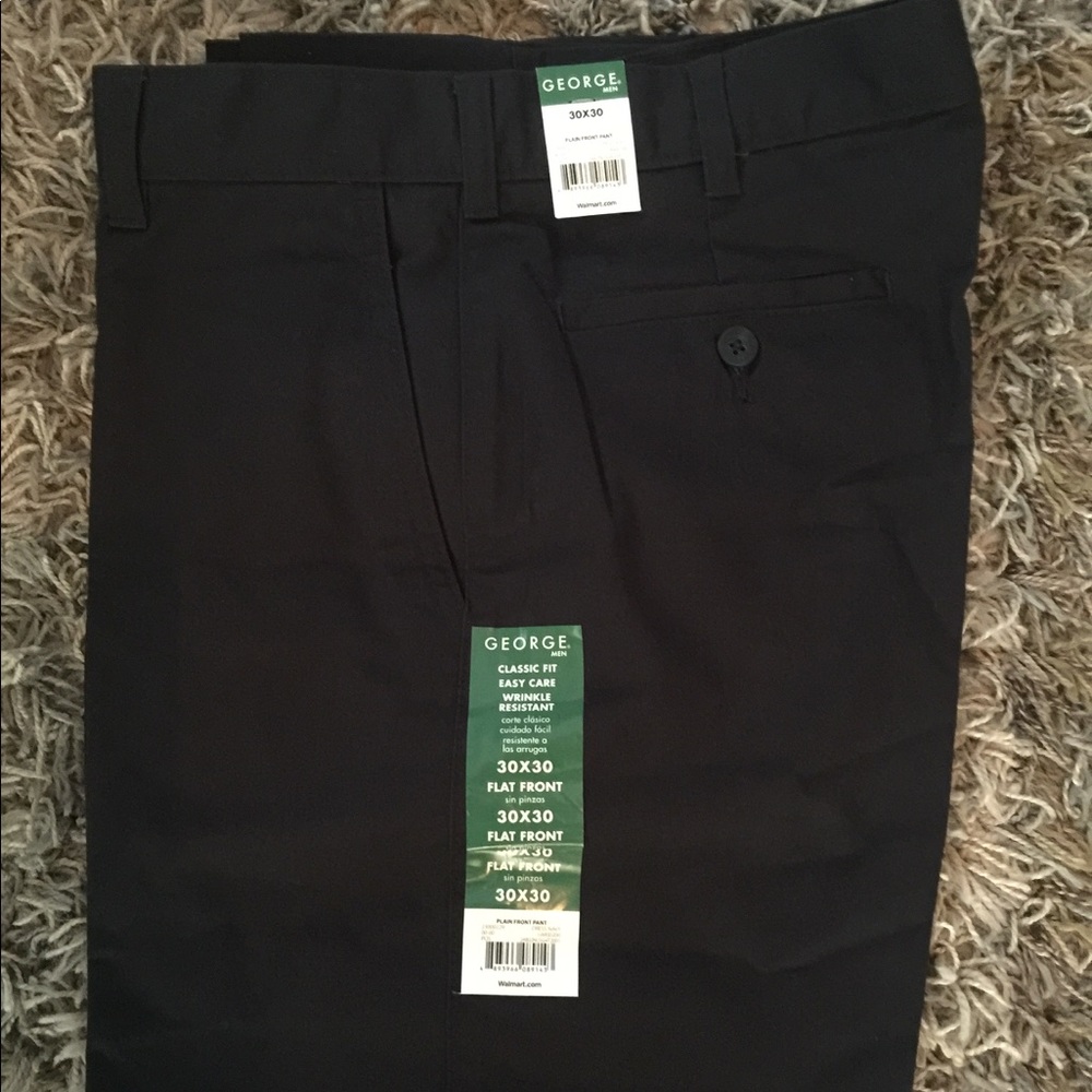 NWT Men's Navy blue chinos 30X30